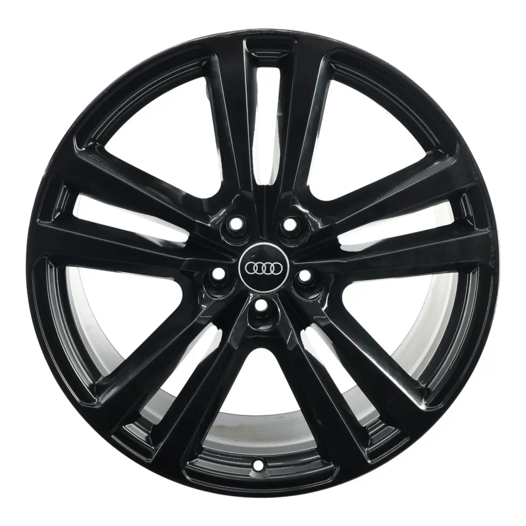 4M Black Wheel Alloy Rim 20" 9J ET:33 Double Star Spoke to Audi Q7 with Part number 4M0601025H Audi Q7 4M Black Wheel Alloy Rim 20" 9J ET:33 Double Star Spoke - SKU 4M0601025H-8 - Part number 4M0601025H