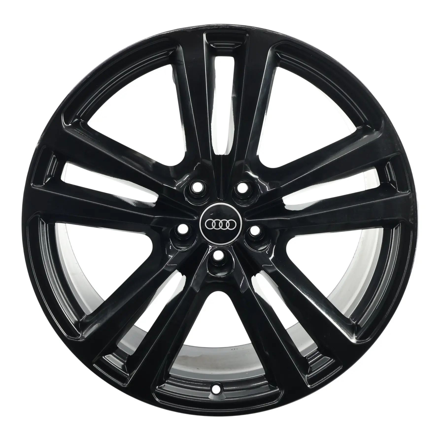 Audi Q7 4M Black Wheel Alloy Rim 20" 9J ET:33 Double Star Spoke 4M0601025H