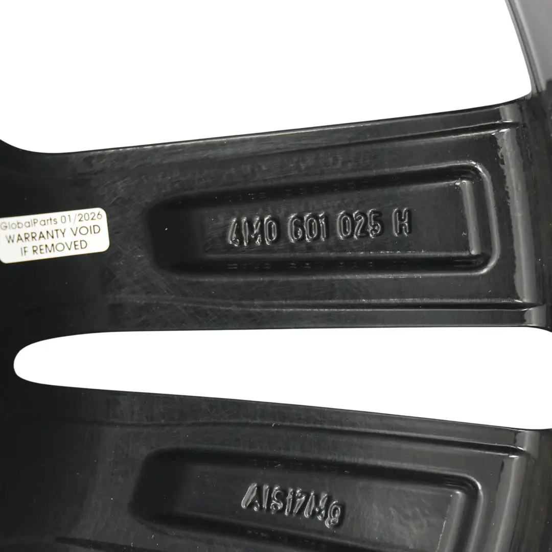 4M Black Wheel Alloy Rim 20" 9J ET:33 Double Star Spoke to Audi Q7 with Part number 4M0601025H Audi Q7 4M Black Wheel Alloy Rim 20" 9J ET:33 Double Star Spoke - SKU 4M0601025H-8 - Part number 4M0601025H