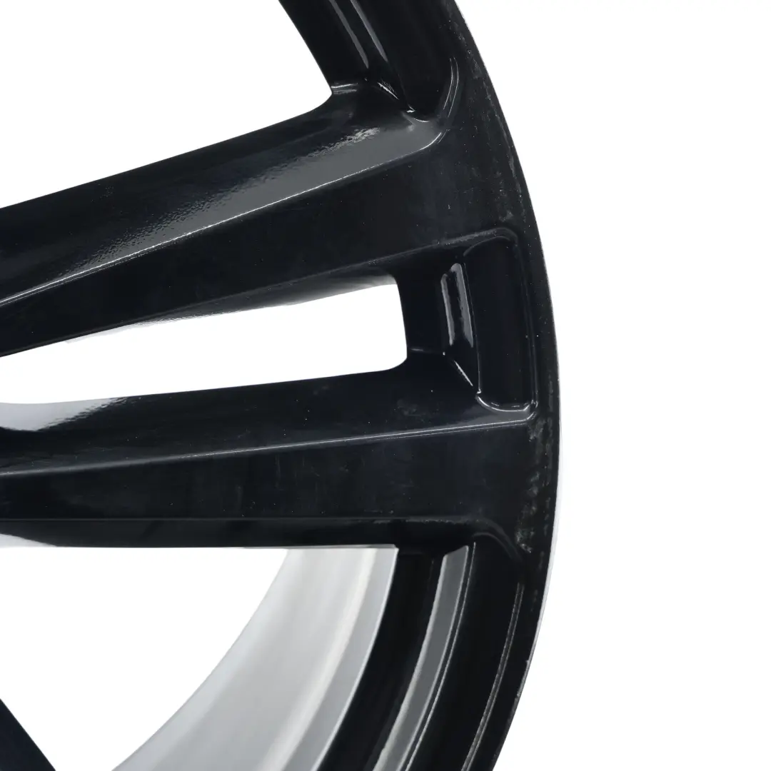 Audi Q7 4M Black Wheel Alloy Rim 20" 9J ET:33 Double Star Spoke - SKU 4M0601025H-8 - Part number 4M0601025H