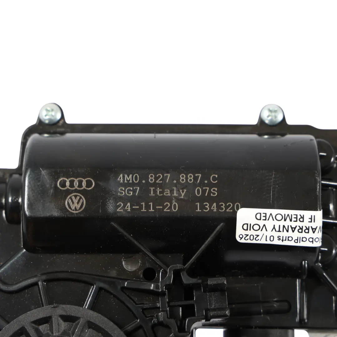 4M Actionneur De Moteur De Hayon De Coffre pour Audi Q7 à propos du numéro de pièce 4M0827887C Audi Q7 4M Actionneur De Moteur De Hayon De Coffre - SKU 4M0827887C-1 - Numéro de pièce 4M0827887C