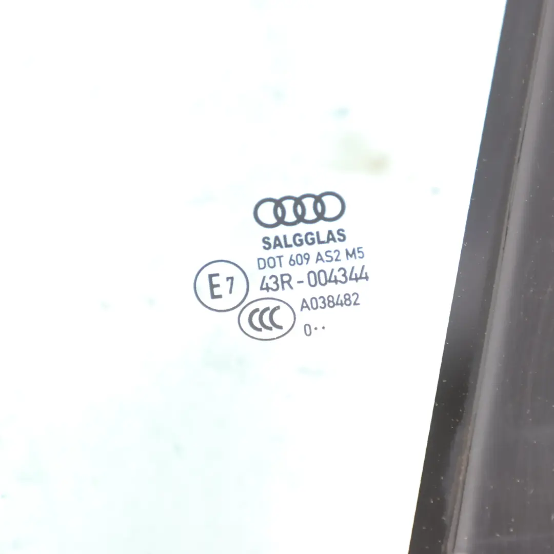 4M Front Door Triangle Window Glass Glazing AS2 Left N/S Side to Audi Q7 with Part number 4M0845113 Audi Q7 4M Front Door Triangle Window Glass Glazing AS2 Left N/S Side - SKU 4M0845113 - Part number 4M0845113