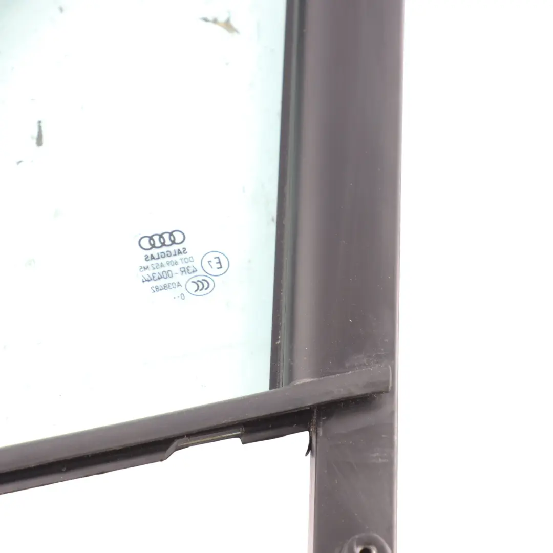 Audi Q7 4M Front Door Triangle Window Glass Glazing AS2 Right Side O/S - SKU 4M0845114 - Part number 4M0845114