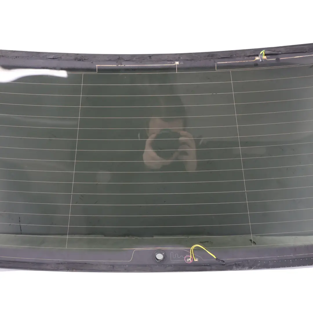 Audi Q7 4M Rear Boot Trunk Lid Tailgate Window AS3 Tinted Glazing - SKU 4M0845501E - Part number 4M0845501E