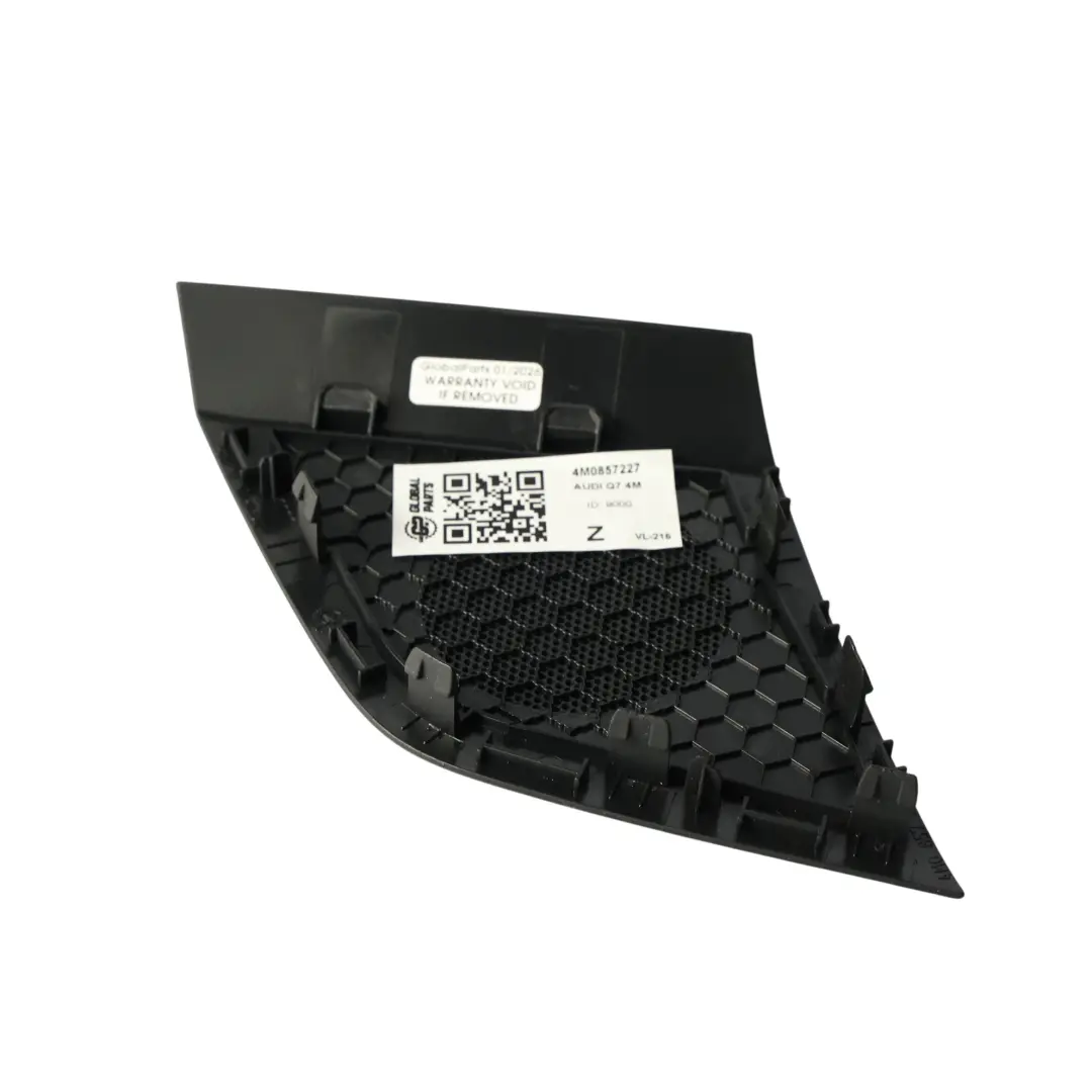 Audi Q7 4M Salpicadero Altavoz Cubierta Panel Delantero Derecho - SKU 4M0857227 - Número de pieza 4M0857227