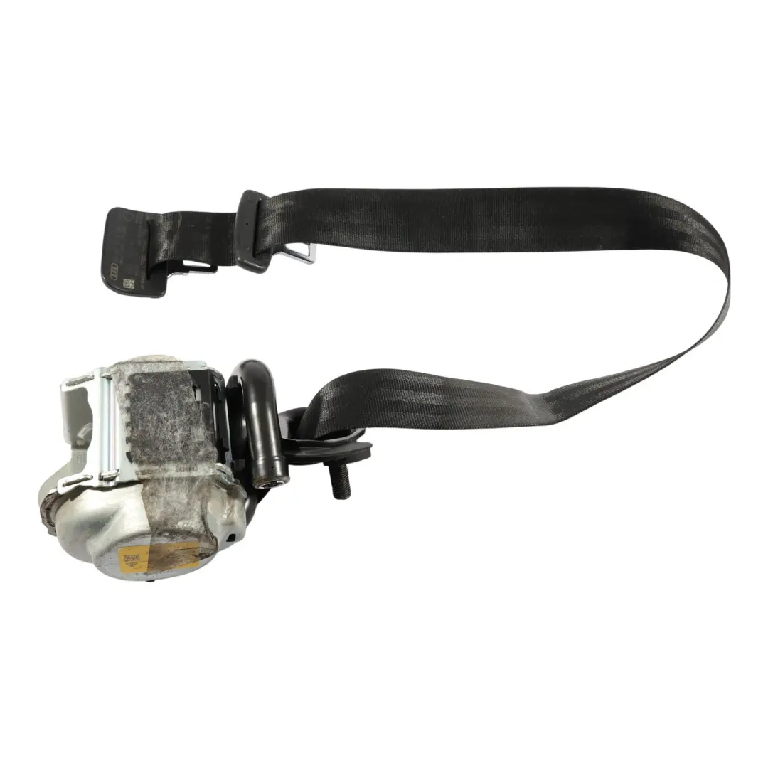 Audi Q7 4M Rücksitz 3. Reihe Sitzbank Sicherheitsgurt Rechts Schwarz - SKU 4M0857812B-1 - Teilenummer 4M0857812B