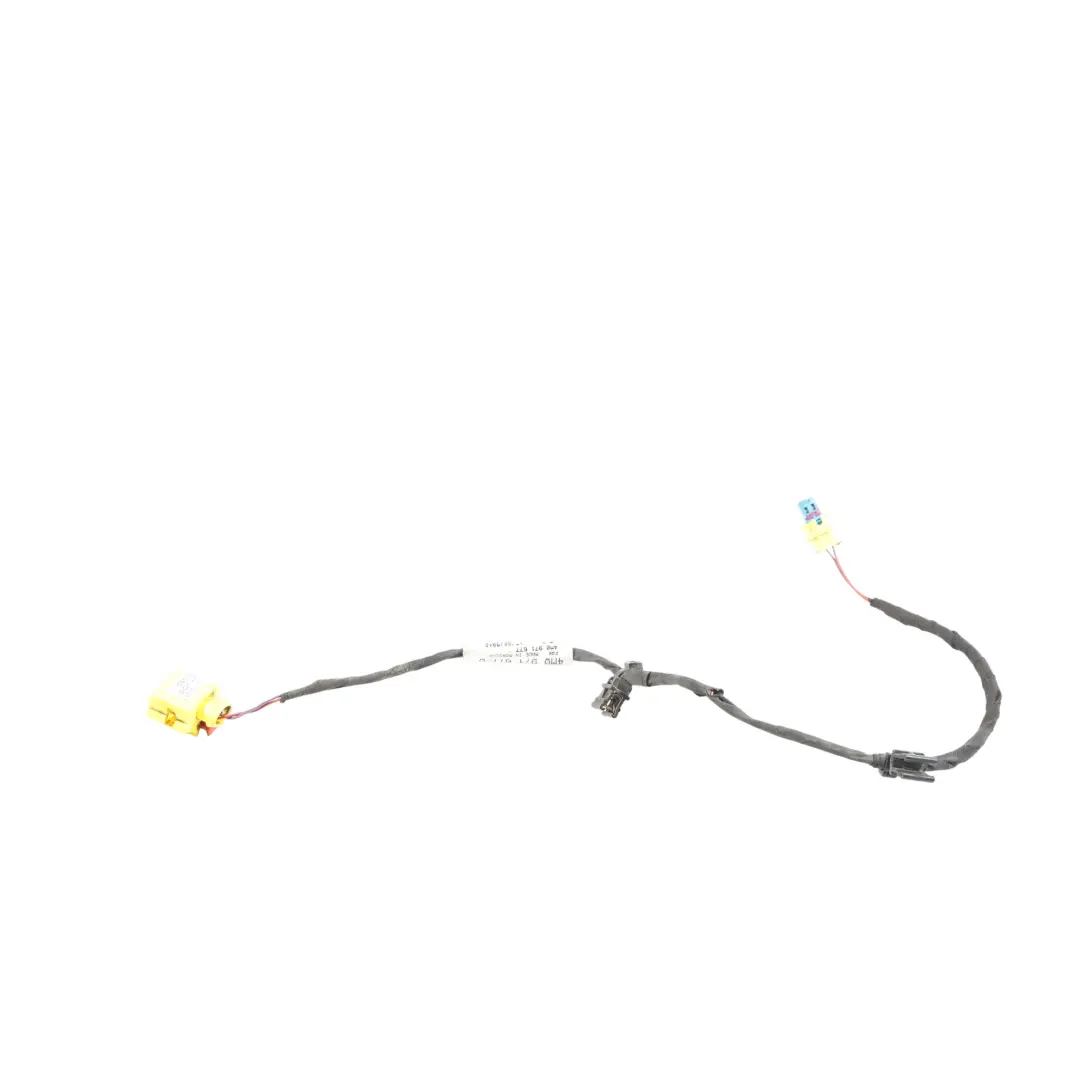 Audi Q7 4M Wiązka Przewodów Kabel Czujnika Uderzenia - SKU 4M0971677B - Numer Części 4M0971677B