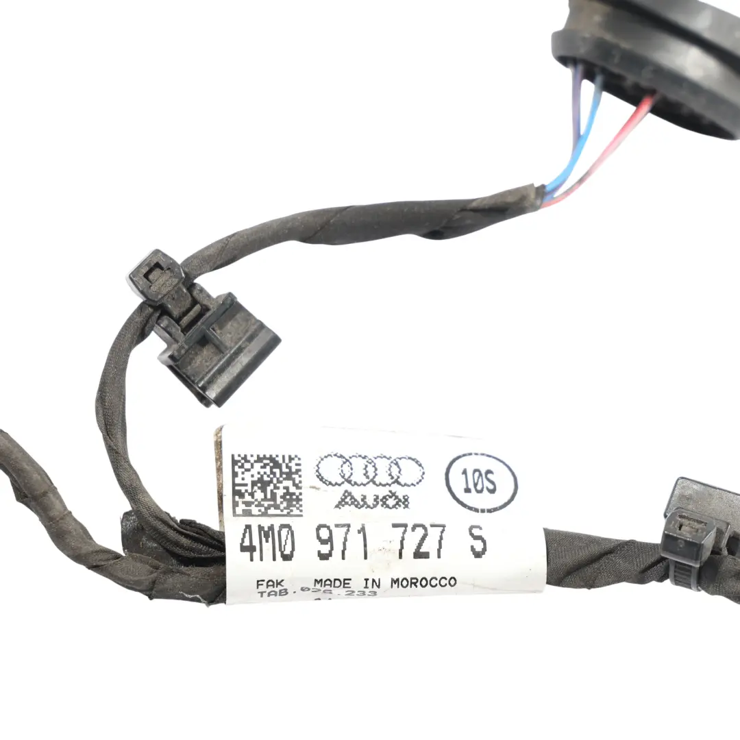 Audi Q7 4M Pompa Serbatoio Carburante Cablaggio Cavo Pompa Spina - SKU 4M0971727S - Numero di parte 4M0971727S