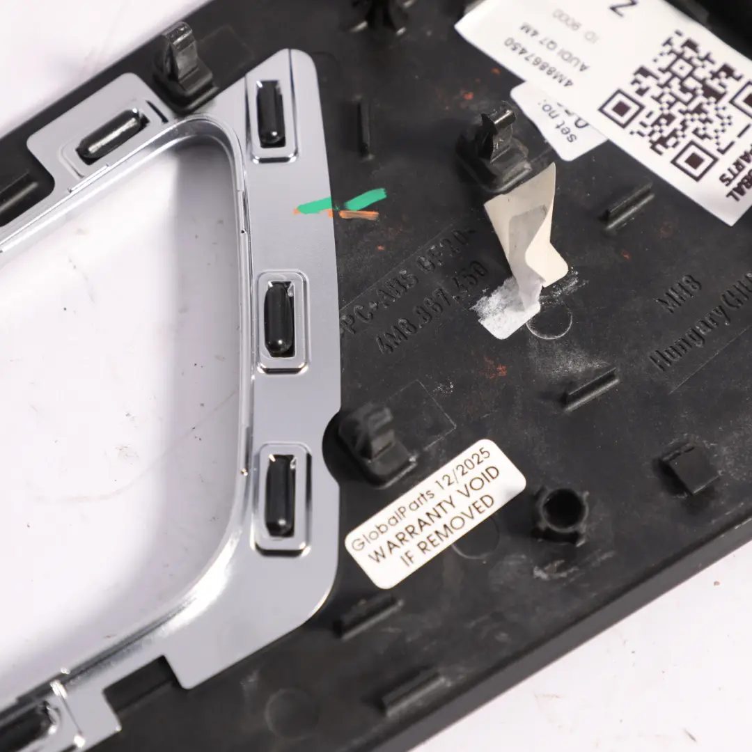 Audi Q7 4M Door Handle Mount Panel Trim Cover Rear Right O/S - SKU 4M8867450 - Part number 4M8867450