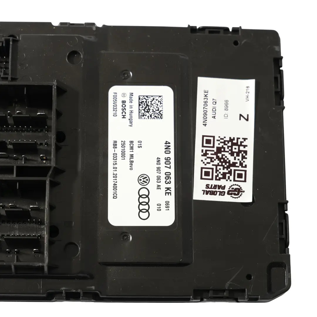4M Komfortsteuergerät BCM Modul Steuergerät für Audi Q7 mit Teilenummer 4N0907063KE Audi Q7 4M Komfortsteuergerät BCM Modul Steuergerät - SKU 4N0907063KE - Teilenummer 4N0907063KE