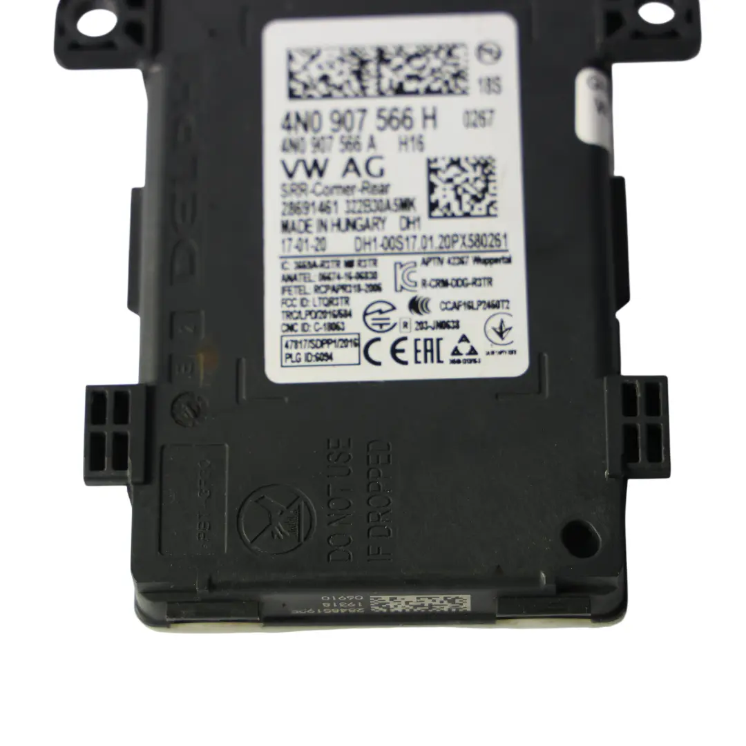 Sensor Radar Cambio Carril 4N0907566A para Audi A6 C8 A7 C8 con número de pieza 4N0907566H Audi A6 C8 A7 C8 Sensor Radar Cambio Carril 4N0907566A - SKU 4N0907566H - Número de pieza 4N0907566H