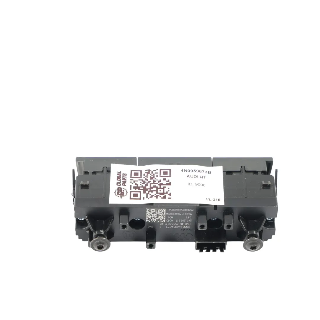4M Parking Park Assist Button Switch Panel Unit to Audi Q7 with Part number 4N0959673B Audi Q7 4M Parking Park Assist Button Switch Panel Unit - SKU 4N0959673B - Part number 4N0959673B