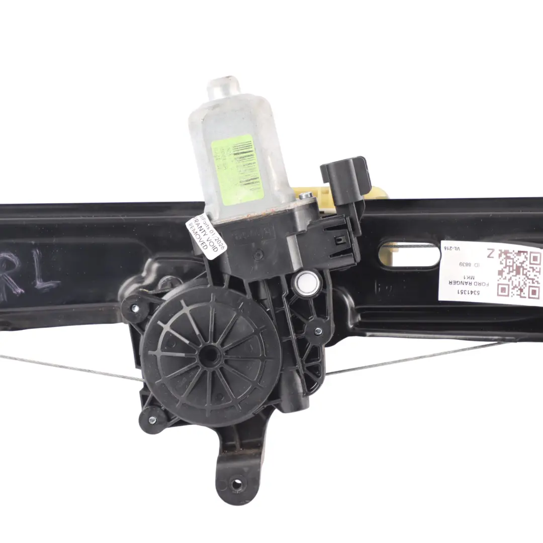 MK5 Fensterheber Motor Hinten Links AB39-2627001-BF für Ford Ranger mit Teilenummer 5341351 Ford Ranger MK5 Fensterheber Motor Hinten Links AB39-2627001-BF - SKU 5341351 - Teilenummer 5341351