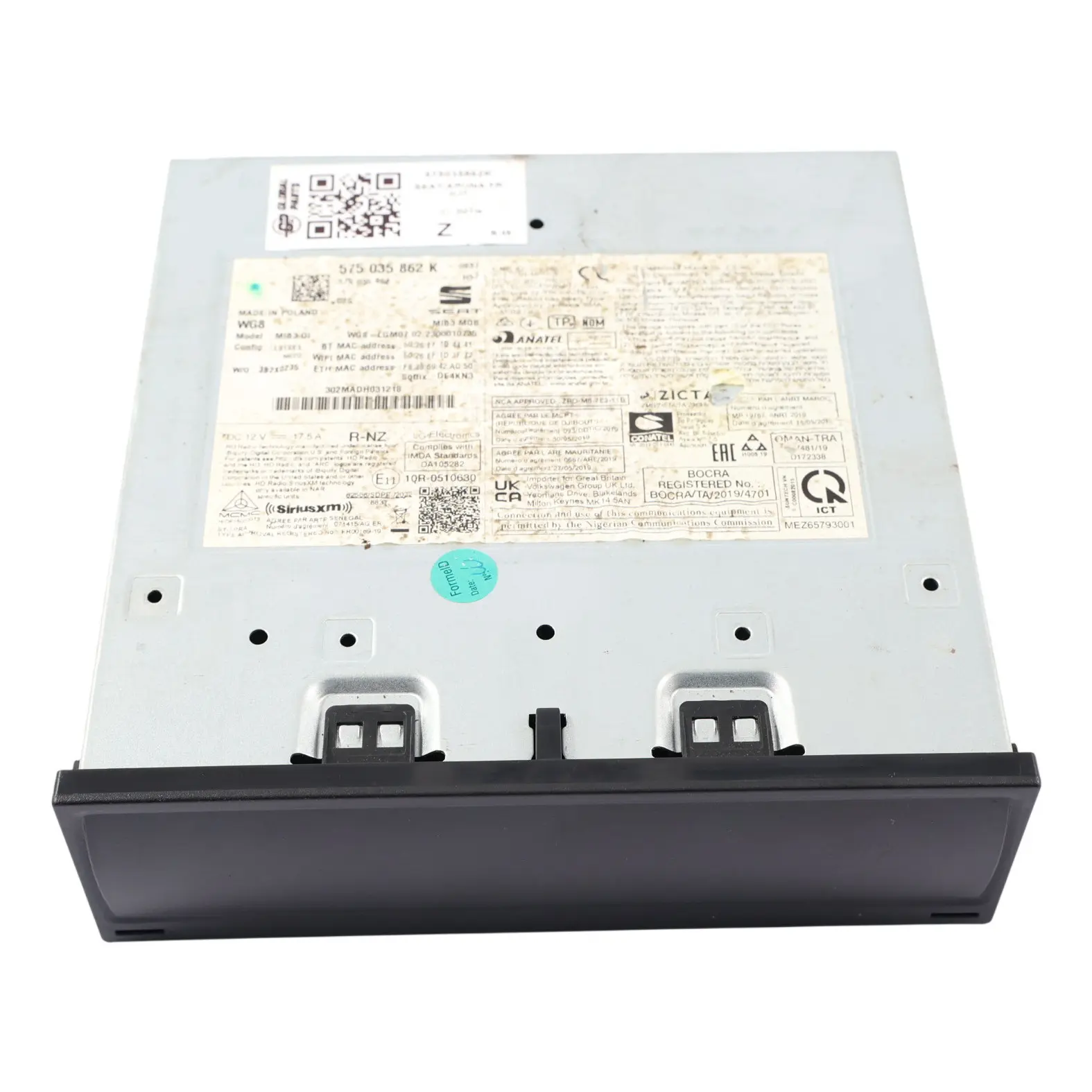 Seat Arona FR KJ7 Satellite Navigations Gerät Radio Multimedia Player 575035862K