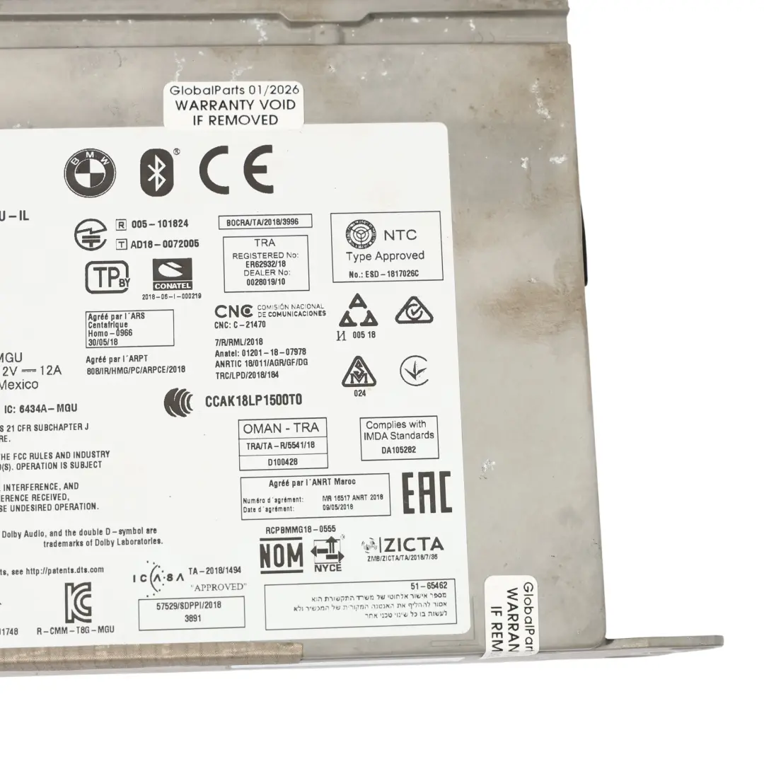 Hauptgerät High 3 Multimedia Modul Harman für BMW G20 G30 X3 G01 X4 G02 mit Teilenummer 5A071E5 BMW G20 G30 X3 G01 X4 G02 Hauptgerät High 3 Multimedia Modul Harman - SKU 5A071E5 - Teilenummer 5A071E5