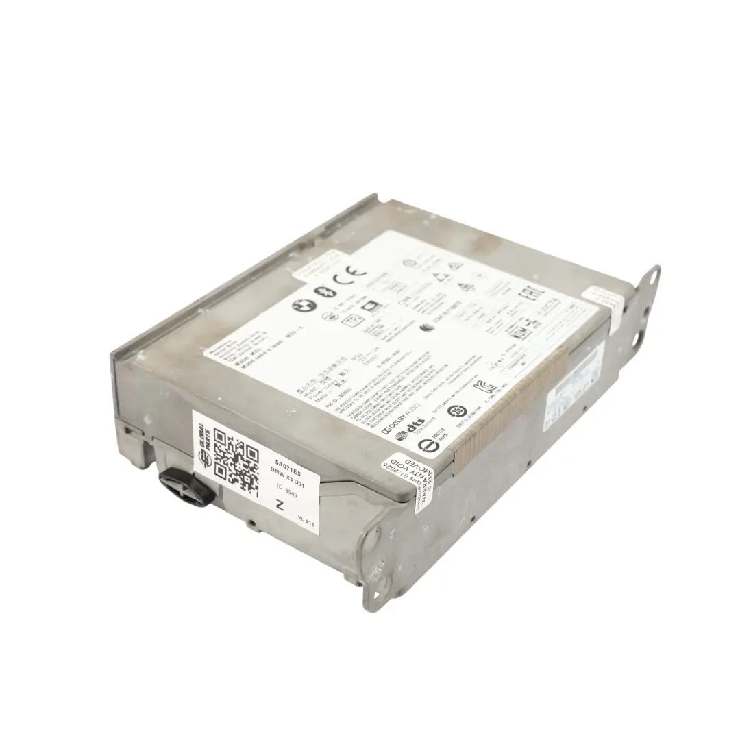 Module Multimédia Harman pour BMW G20 G30 X3 G01 X4 G02 à propos du numéro de pièce 5A071E5 BMW G20 G30 X3 G01 X4 G02 Module Multimédia Harman - SKU 5A071E5 - Numéro de pièce 5A071E5