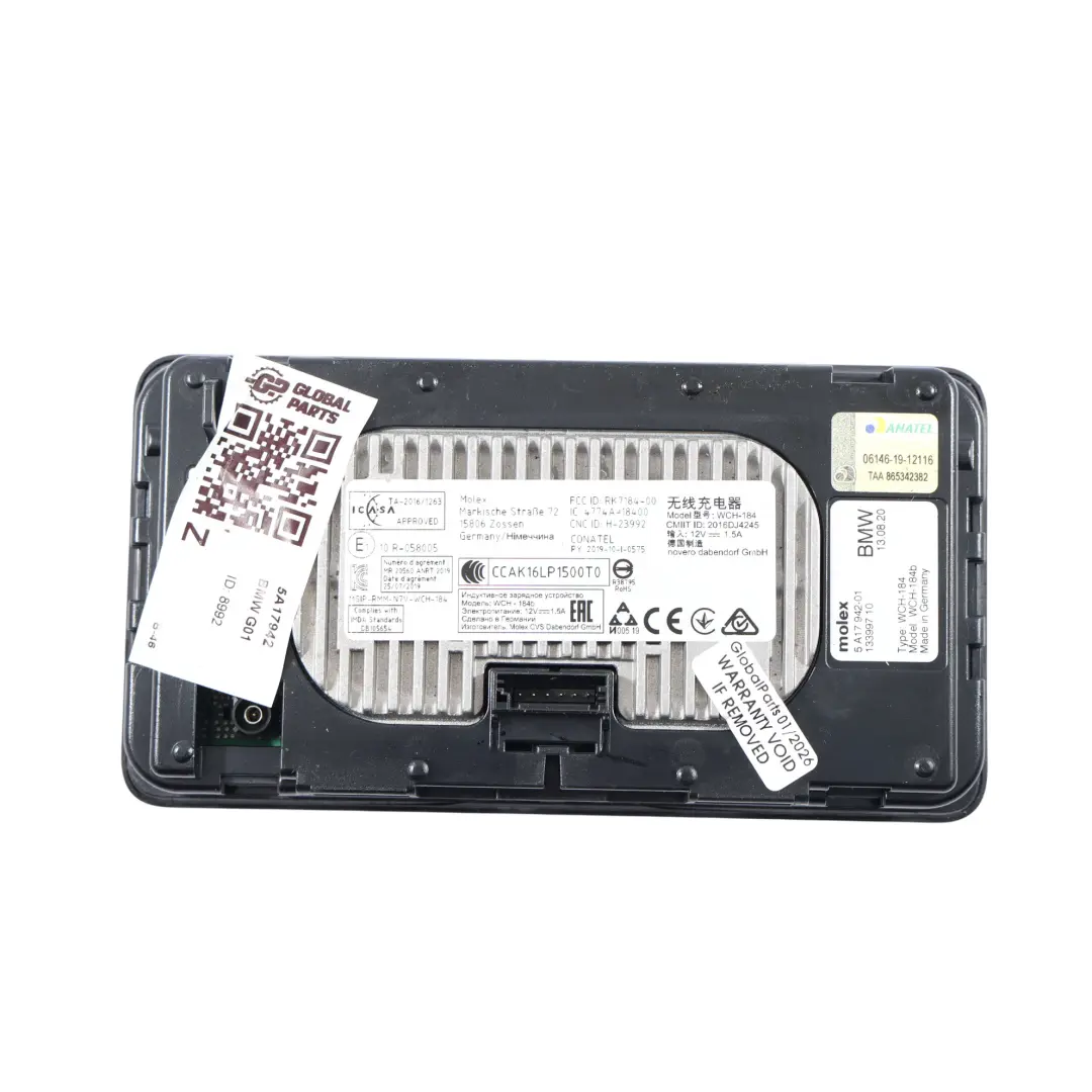 BMX X3 G01 X4 G02 Ładowarka Bezprzewodowa Indukcyjna do o numerze 5A17942 BMX X3 G01 X4 G02 Ładowarka Bezprzewodowa Indukcyjna - SKU 5A17942 - Numer Części 5A17942