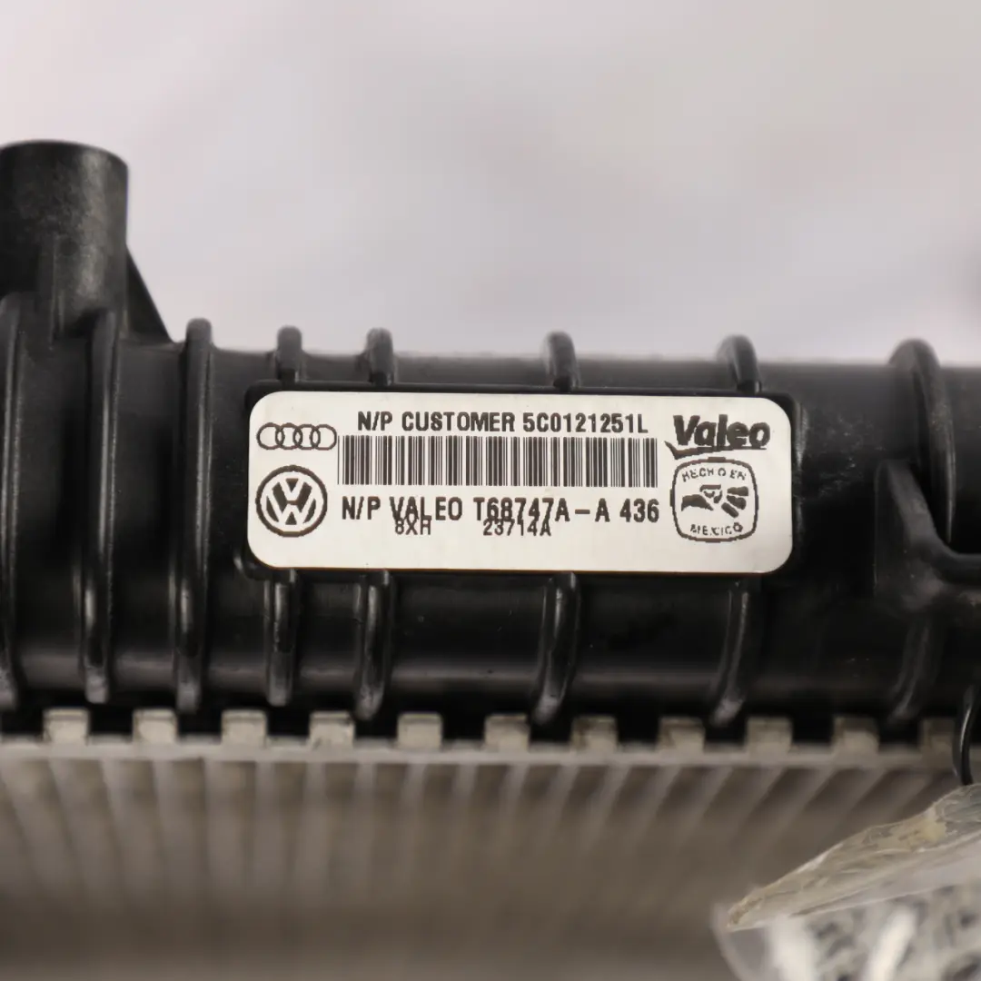 VW Volkswagen Jetta Mk4 Engine Water Cooling Radiator Cooler Unit - SKU 5C0121251L - Part number 5C0121251L