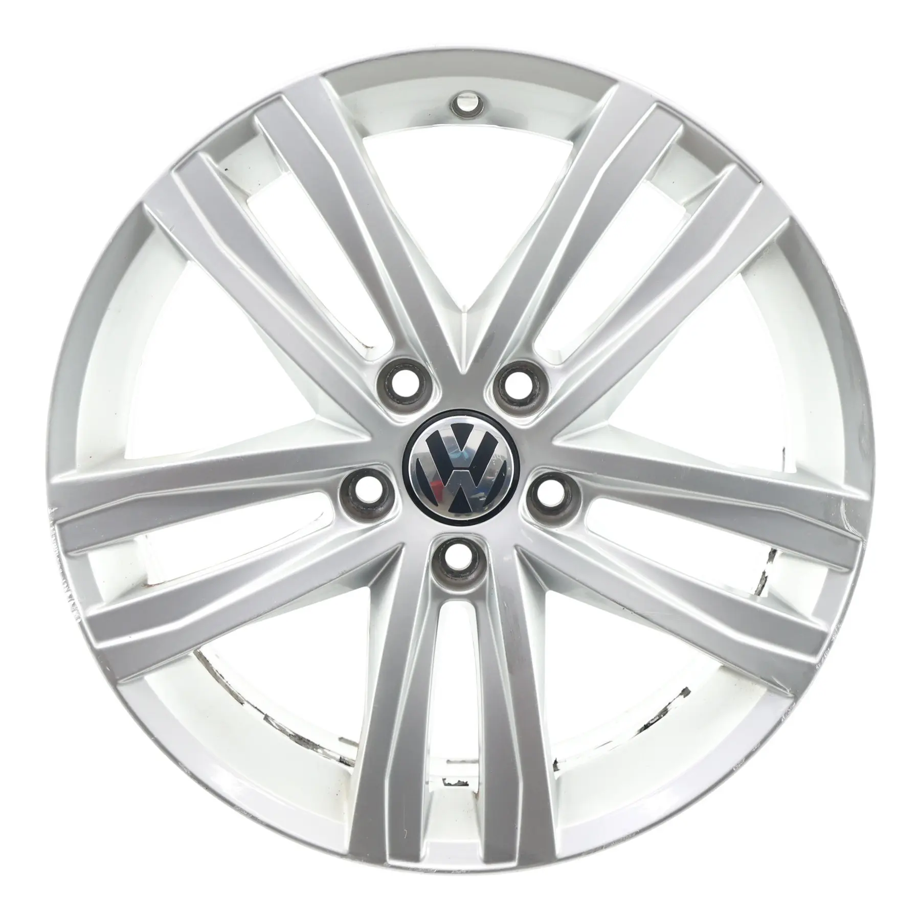 Volkswagen Jetta A6 Silver Wheel Alloy Rim 17" 7J ET:54 5C0601025AN