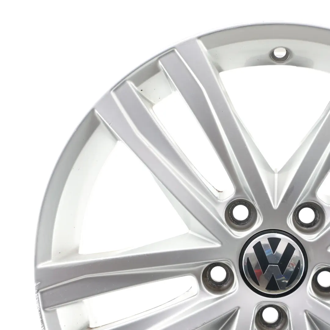 Volkswagen Jetta A6 Silver Wheel Alloy Rim 17" 7J ET:54 - SKU 5C0601025AN-1 - Part number 5C0601025AN