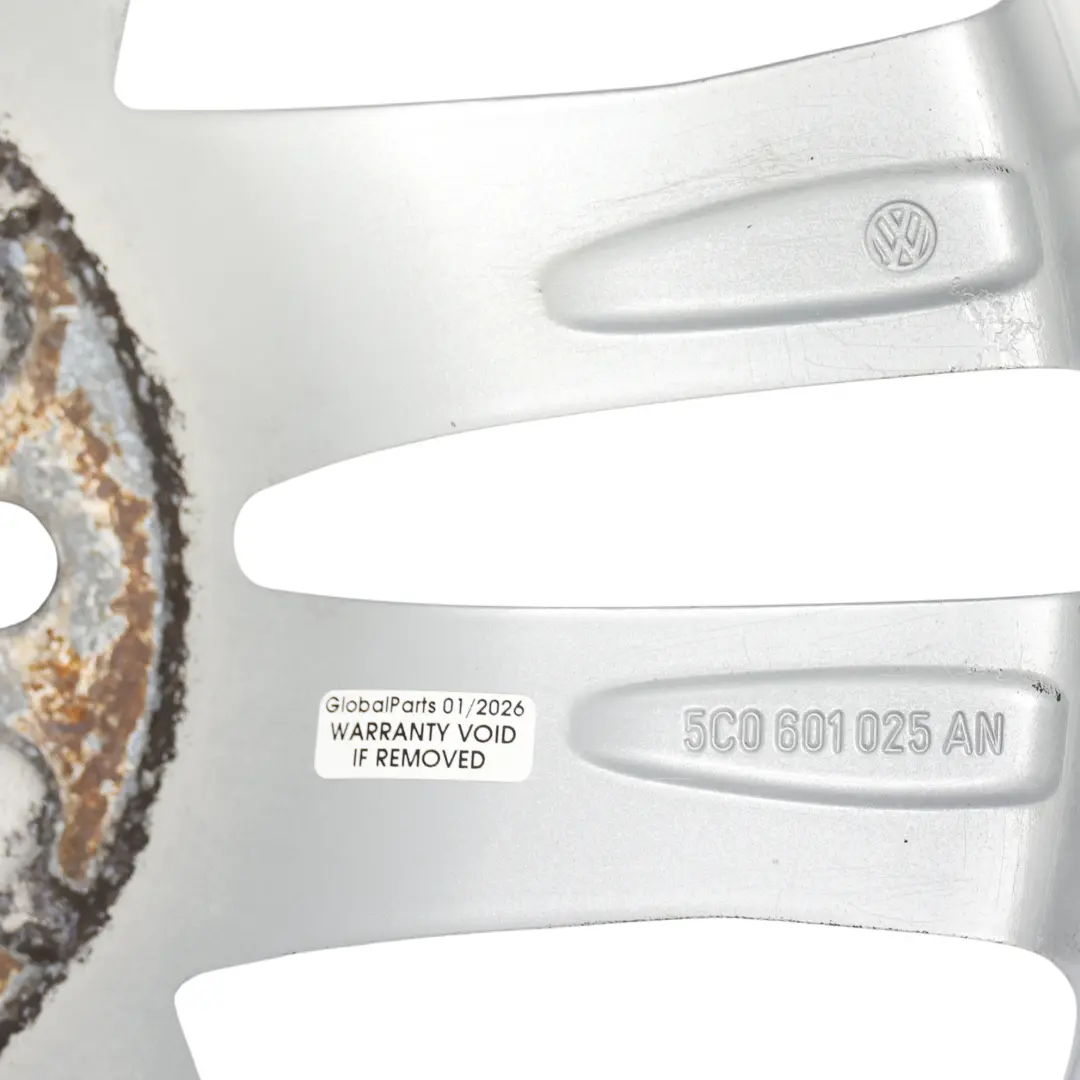 Volkswagen Jetta Cerchio In Lega Argento 17" 7J ET:54 - SKU 5C0601025AN-2 - Numero di parte 5C0601025AN