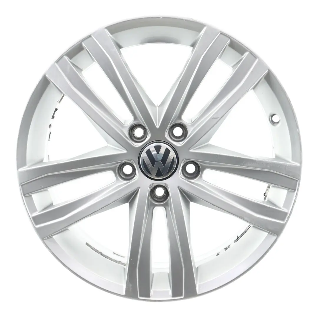 Volkswagen Jetta Silver Wheel Alloy Rim 17" 7J ET:54 - SKU 5C0601025AN-3 - Part number 5C0601025AN