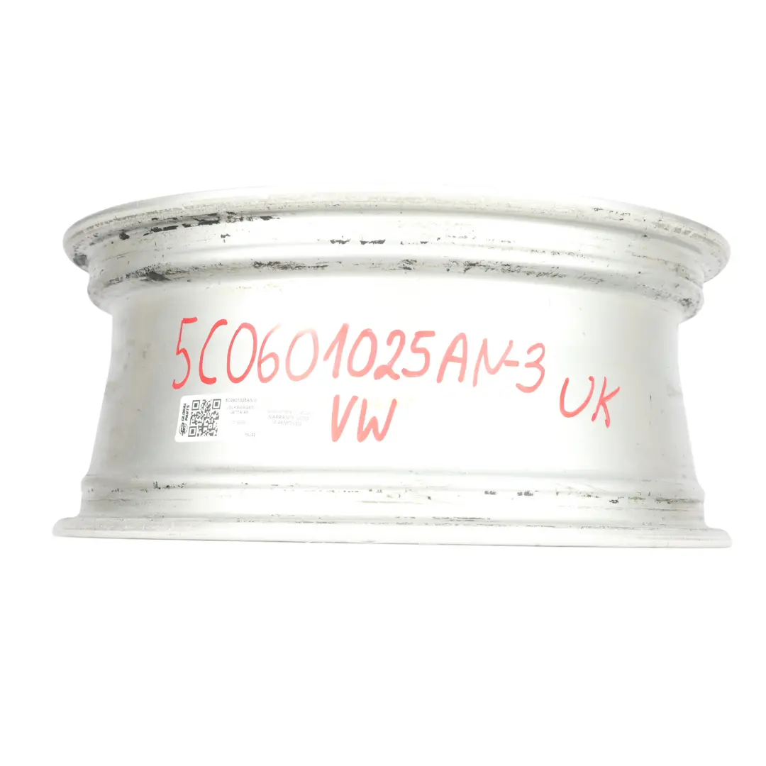 Alloy Rim 17" 7J ET:54 to Volkswagen Jetta Silver Wheel with Part number 5C0601025AN Volkswagen Jetta Silver Wheel Alloy Rim 17" 7J ET:54 - SKU 5C0601025AN-3 - Part number 5C0601025AN