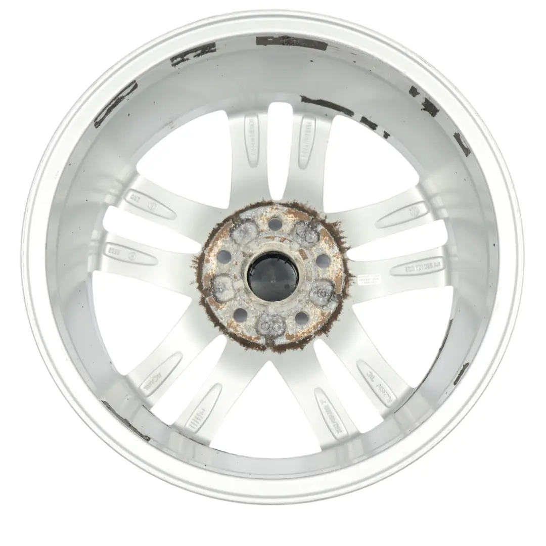 Volkswagen Jetta Silver Wheel Alloy Rim 17" 7J ET:54 - SKU 5C0601025AN-3 - Part number 5C0601025AN