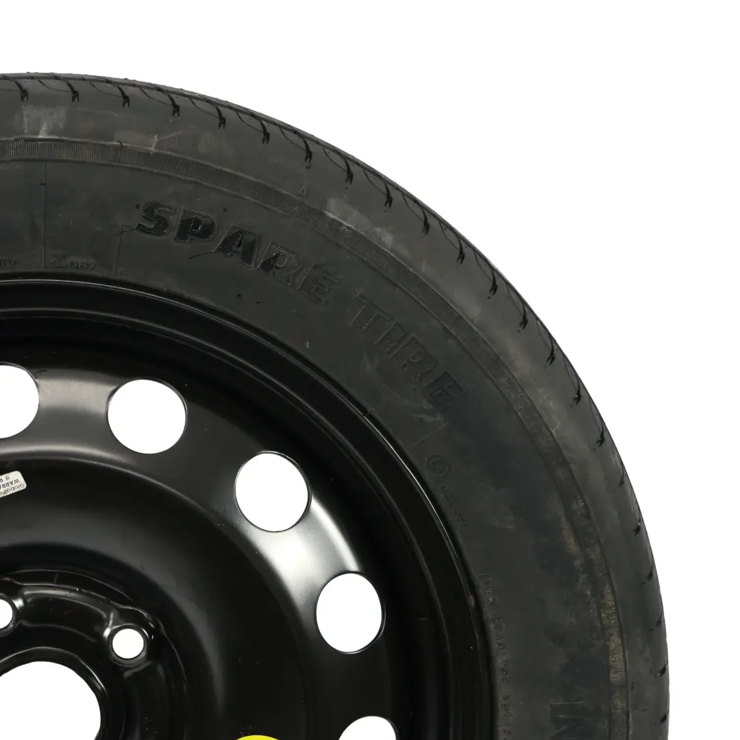 VW Volkswagen New Beetle Spare Wheel Steel R16 Tyre 6J 125/90 3JX16 - SKU 5C0601027B - Part number 5C0601027B