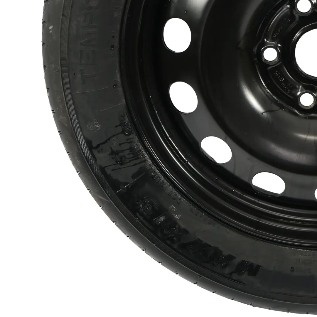 Spare Wheel Steel R16 Tyre 6J 125/90 3JX16 to VW Volkswagen New Beetle with Part number 5C0601027B VW Volkswagen New Beetle Spare Wheel Steel R16 Tyre 6J 125/90 3JX16 - SKU 5C0601027B - Part number 5C0601027B