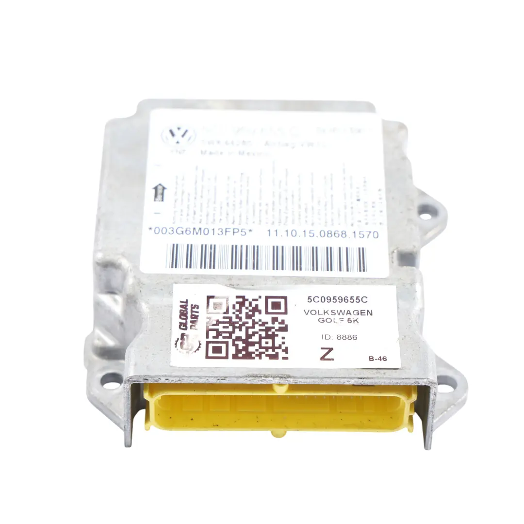 Luftmodul Steuergerät ECU für Volkswagen VW Golf VI Variant Jetta mit Teilenummer 5C0959655C Volkswagen VW Golf VI Variant Jetta Luftmodul Steuergerät ECU - SKU 5C0959655C - Teilenummer 5C0959655C