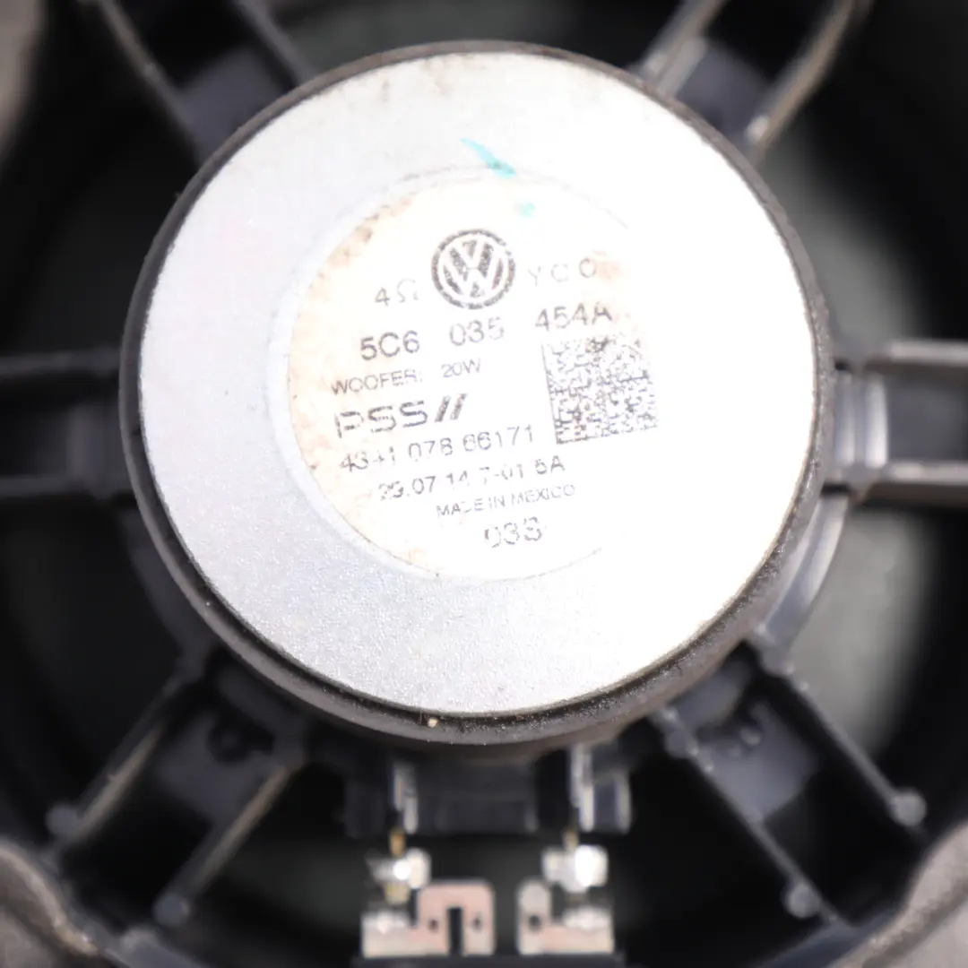 Mk6 Głośnik Drzwi Przód Tył Lewy Prawy do Volkswagen VW Jetta o numerze 5C6035454A Volkswagen VW Jetta Mk6 Głośnik Drzwi Przód Tył Lewy Prawy - SKU 5C6035454A - Numer Części 5C6035454A