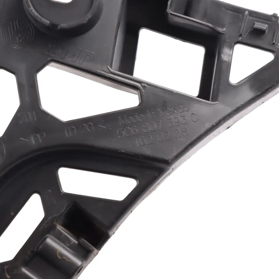 Volkswagen Jetta MK6 Rear Bumper Bracket Left N/S Holder Mount Trim - SKU 5C6807393C - Part number 5C6807393C