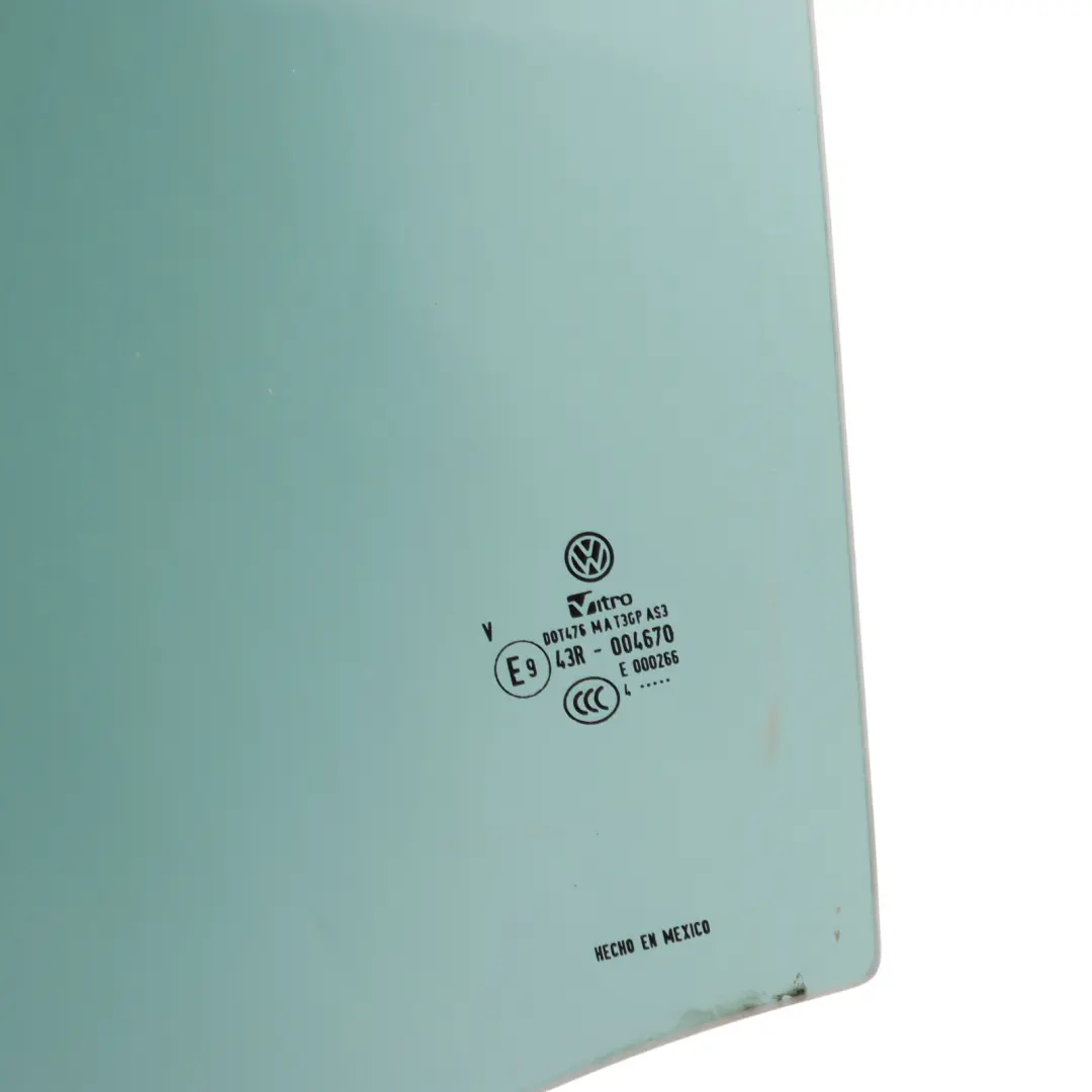 Volkswagen Jetta A6 Window Glass Rear Door Left N/S Side Tinted AS3 - SKU 5C6845025A - Part number 5C6845025A