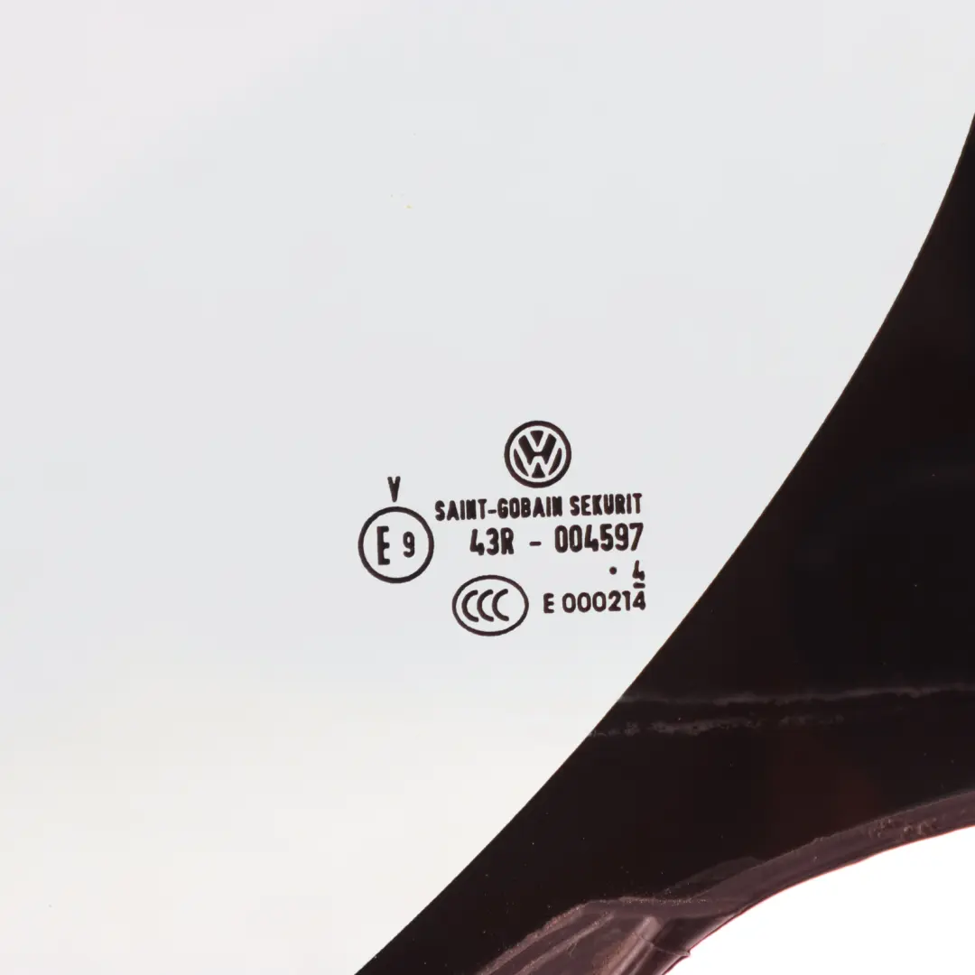 Mk4 Rear Side Fixed Window Quarter Glass Left N/S AS2 5C6845213 to VW Jetta with Part number 5C6845213A VW Jetta Mk4 Rear Side Fixed Window Quarter Glass Left N/S AS2 5C6845213 - SKU 5C6845213A - Part number 5C6845213A