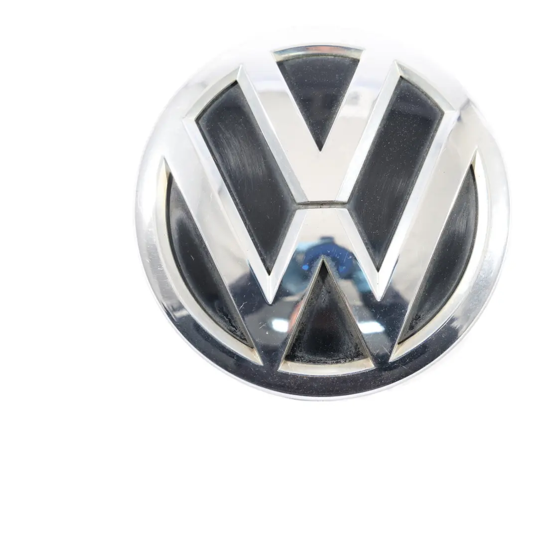 Volkswagen Jetta A6 Heckklappe Kofferraum Emblem Logo Chrom Schwarz - SKU 5C6853630F - Teilenummer 5C6853630F