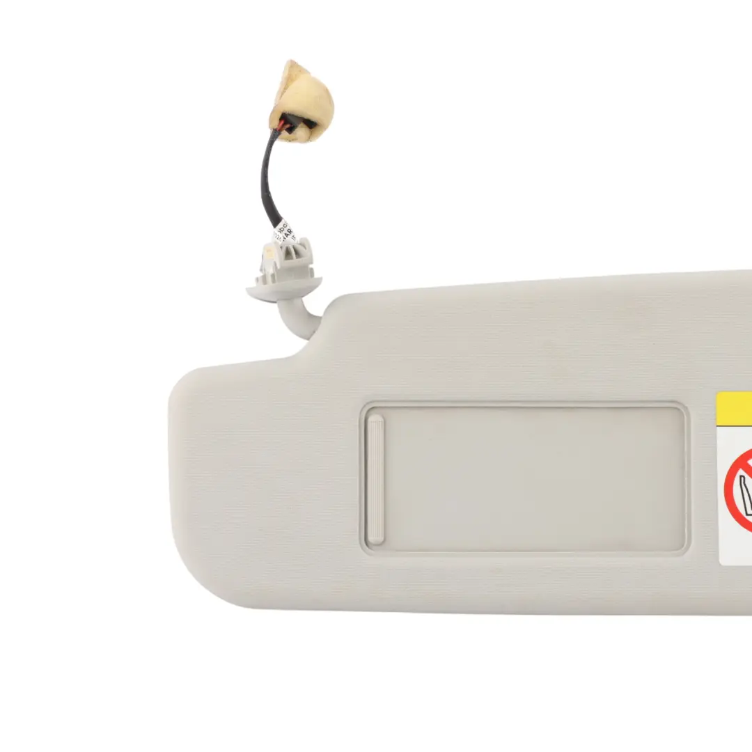 Mk6 Sun Visor Sunvisor Cover Panel Left N/S to VW Volkswagen Jetta A6 with Part number 5C6857551AE VW Volkswagen Jetta A6 Mk6 Sun Visor Sunvisor Cover Panel Left N/S - SKU 5C6857551AE - Part number 5C6857551AE