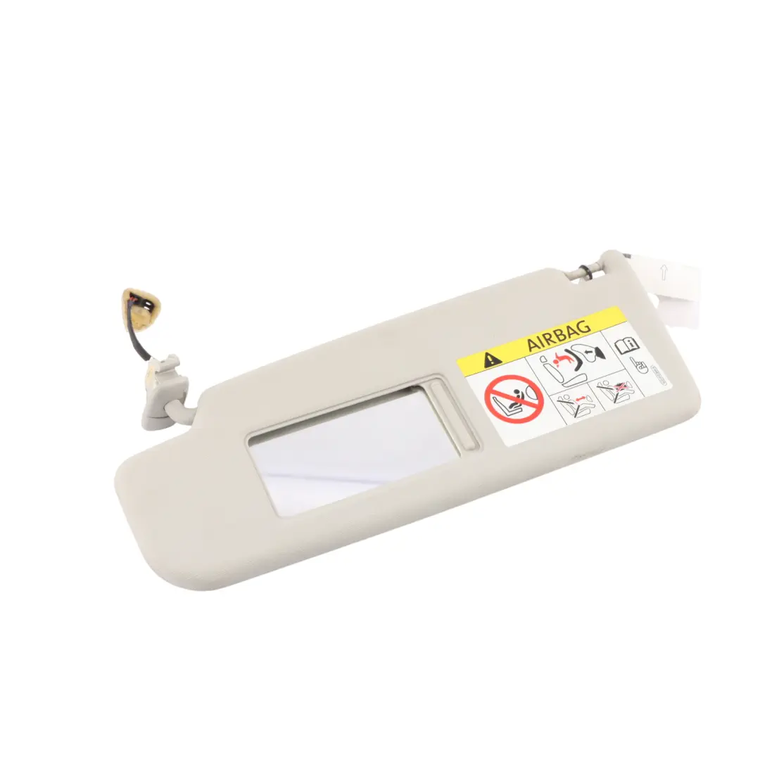 Mk6 Sun Visor Sunvisor Cover Panel Left N/S to VW Volkswagen Jetta A6 with Part number 5C6857551AE VW Volkswagen Jetta A6 Mk6 Sun Visor Sunvisor Cover Panel Left N/S - SKU 5C6857551AE - Part number 5C6857551AE