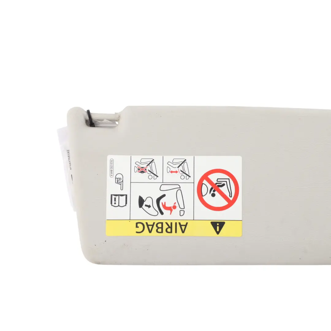 Mk6 Sun Visor Sunvisor Cover Panel Left N/S to VW Volkswagen Jetta A6 with Part number 5C6857551AE VW Volkswagen Jetta A6 Mk6 Sun Visor Sunvisor Cover Panel Left N/S - SKU 5C6857551AE - Part number 5C6857551AE