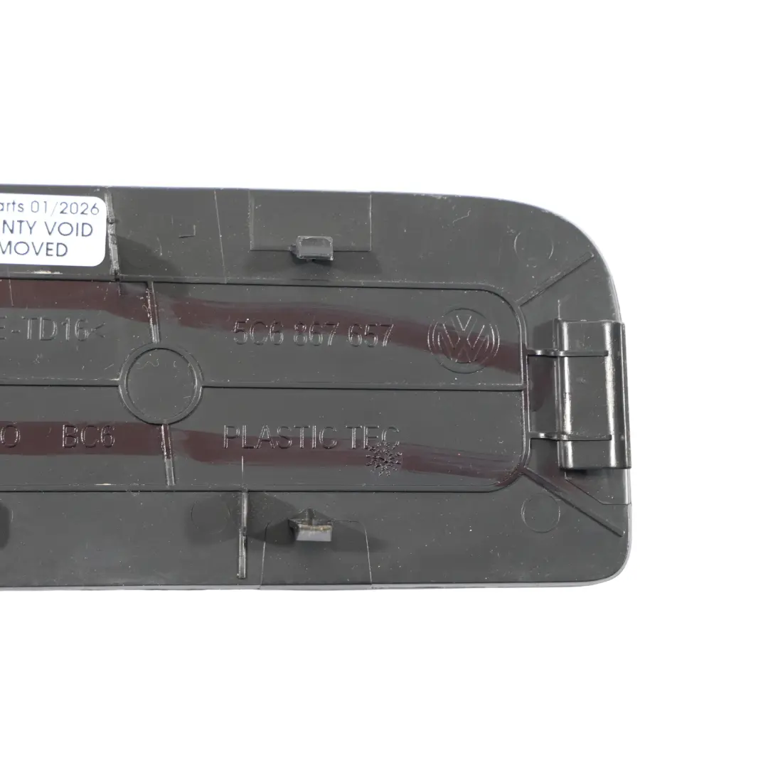 Volkswagen Jetta A6 Wewnętrzna Osłona Lampy Lewa Satynowa Czerń - SKU 5C6867657 - Numer Części 5C6867657