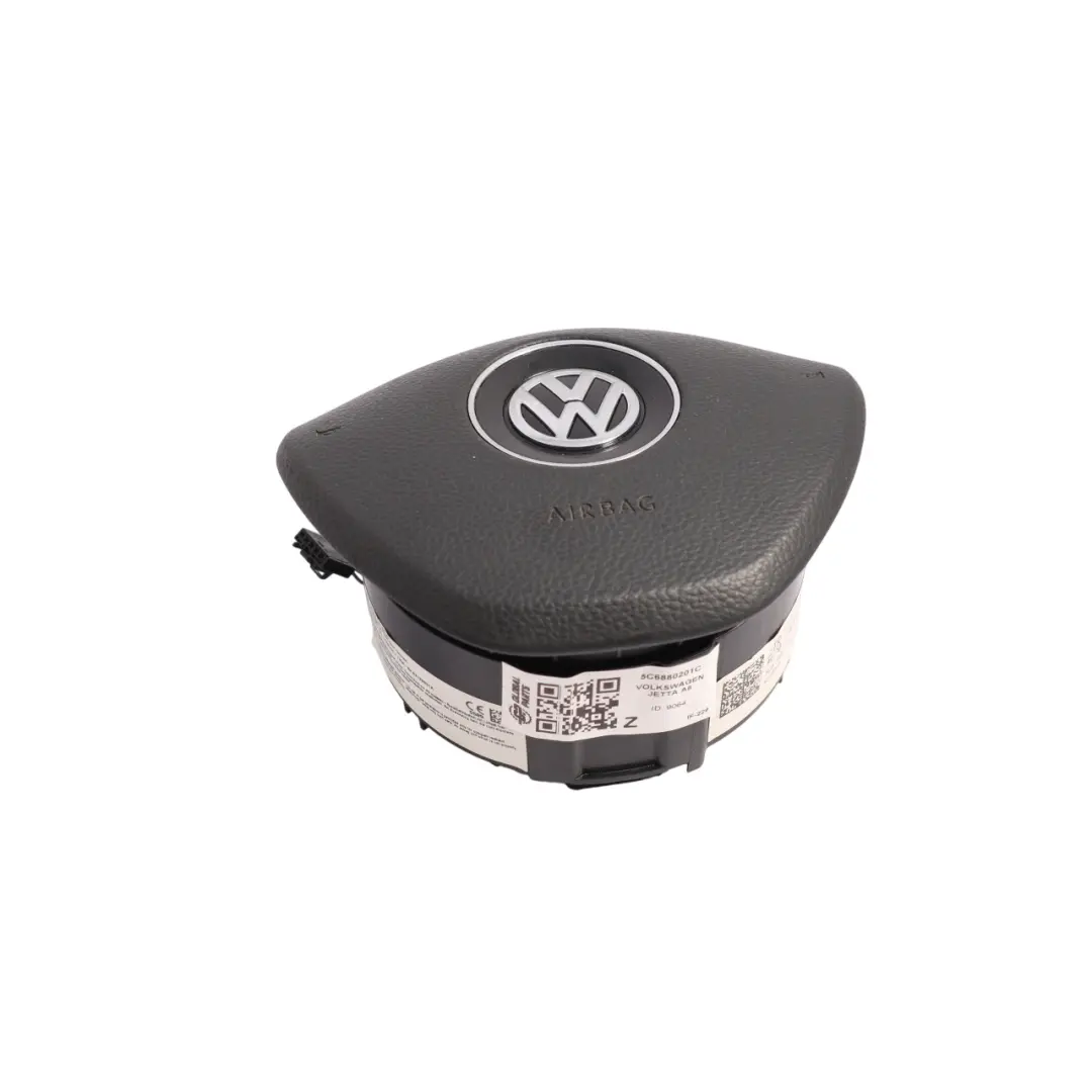 Front Steering Wheel Driver Air Module Unit Right O/S to VW Jetta A6 with Part number 5C6880201C VW Jetta A6 Front Steering Wheel Driver Air Module Unit Right O/S - SKU 5C6880201C - Part number 5C6880201C