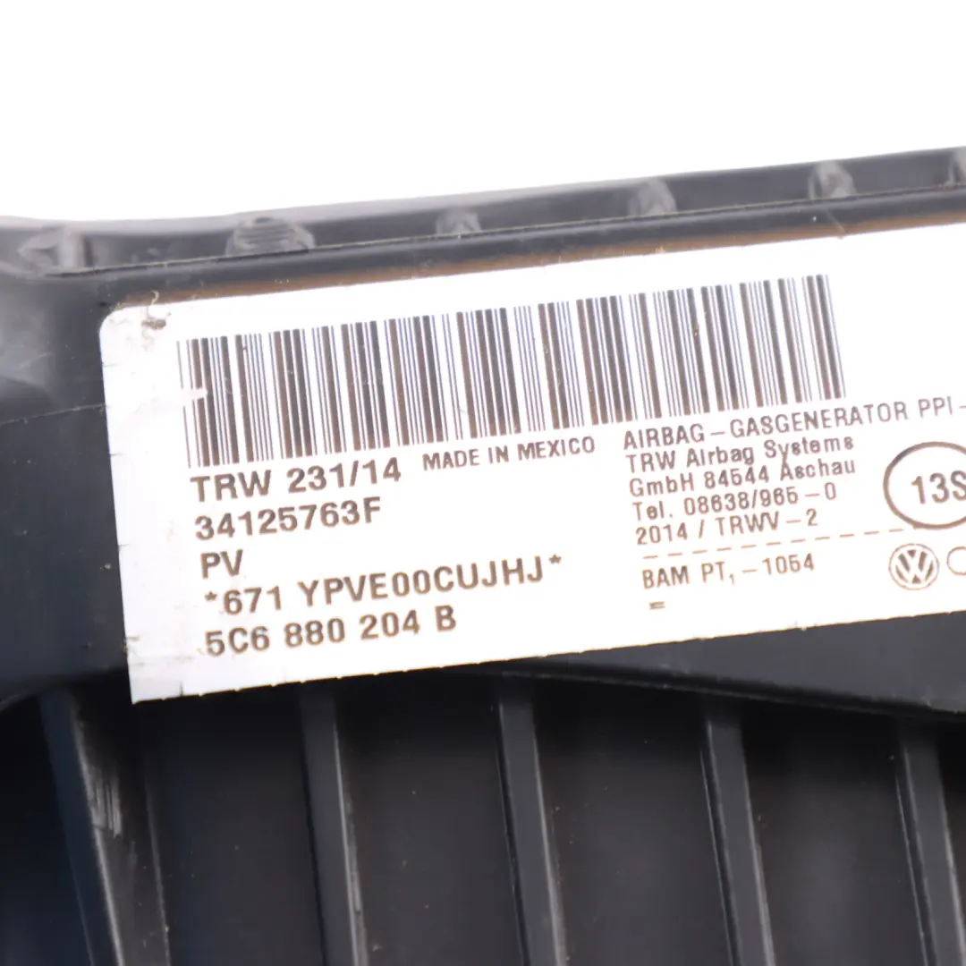 Volkswagen Jetta A6 Mk6 Dashboard Air Module Front Passenger Side - SKU 5C6880204B - Part number 5C6880204B