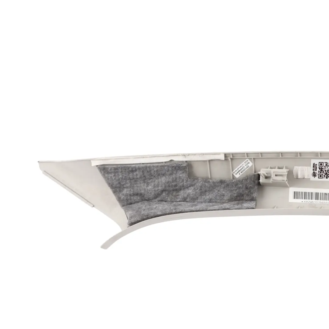 Pillar Trim D Pearl Grey Left N/S to Skoda Octavia 5E A with Part number 5E0867233 Skoda Octavia 5E A Pillar Trim D Pearl Grey Left N/S - SKU 5E0867233 - Part number 5E0867233