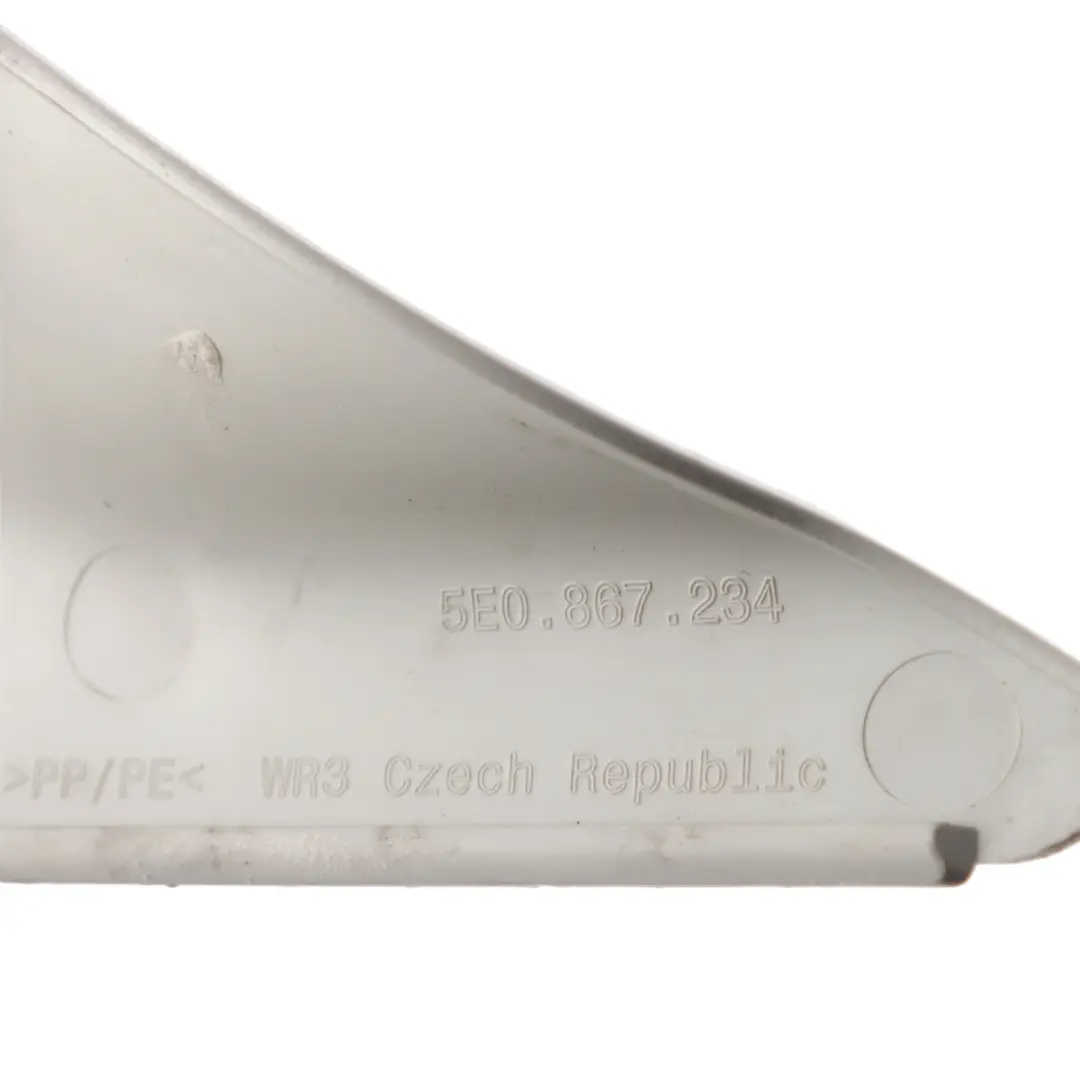 Skoda Octavia 5E A Pillar Trim D Pearl Grey Right O/S - SKU 5E0867234 - Part number 5E0867234