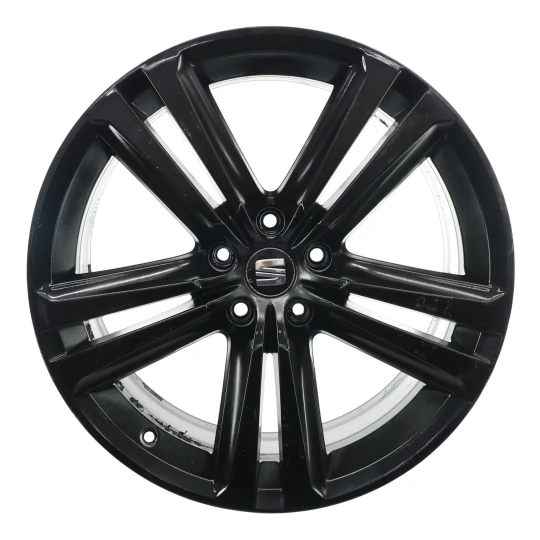 Seat Leon Cupra 5F Black Wheel Alloy Rim 19" 8J ET:50 - SKU 5F0601025K-3 - Part number 5F0601025K