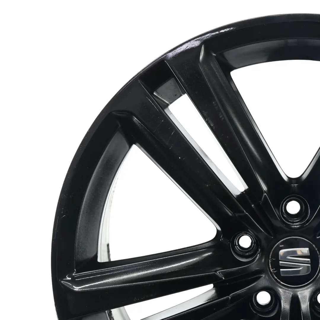 Seat Leon Cupra 5F Black Wheel Alloy Rim 19" 8J ET:50 - SKU 5F0601025K-3 - Part number 5F0601025K