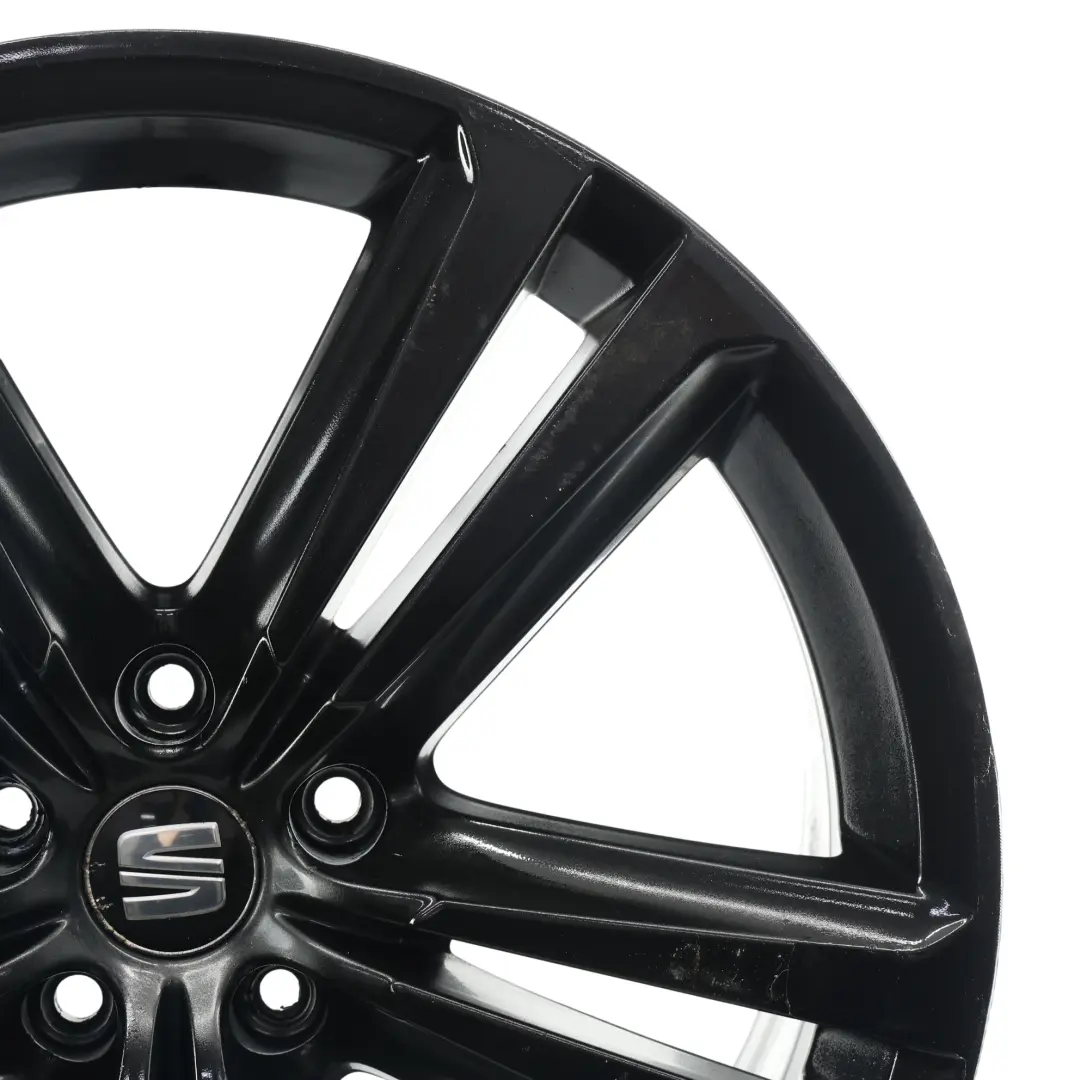 Seat Leon Cupra 5F Black Wheel Alloy Rim 19" 8J ET:50 - SKU 5F0601025K-3 - Part number 5F0601025K