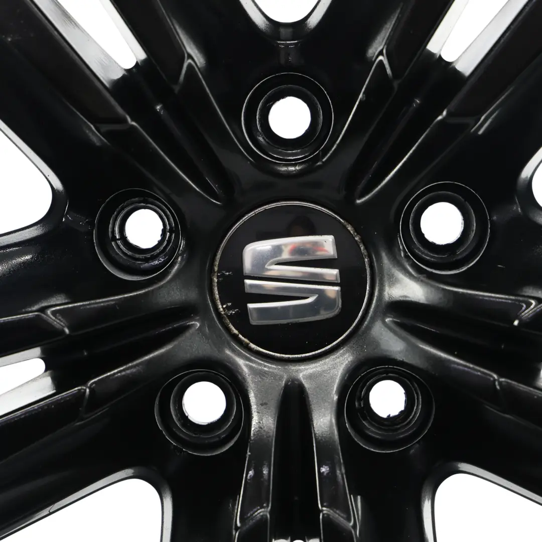 Seat Leon Cupra 5F Black Wheel Alloy Rim 19" 8J ET:50 - SKU 5F0601025K-3 - Part number 5F0601025K