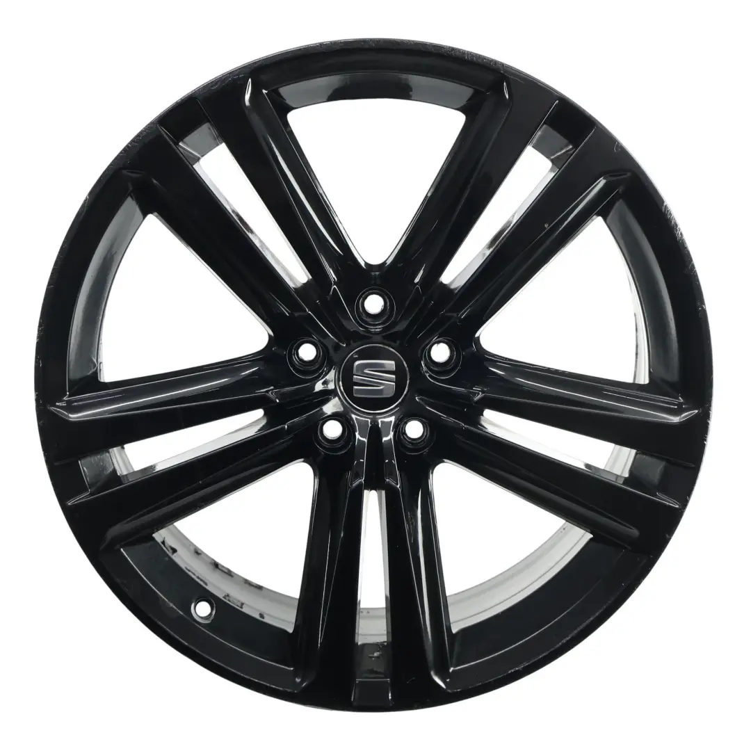 Seat Leon Cupra 5F Black Wheel Alloy Rim 19" 8J ET:50 - SKU 5F0601025K-4 - Part number 5F0601025K