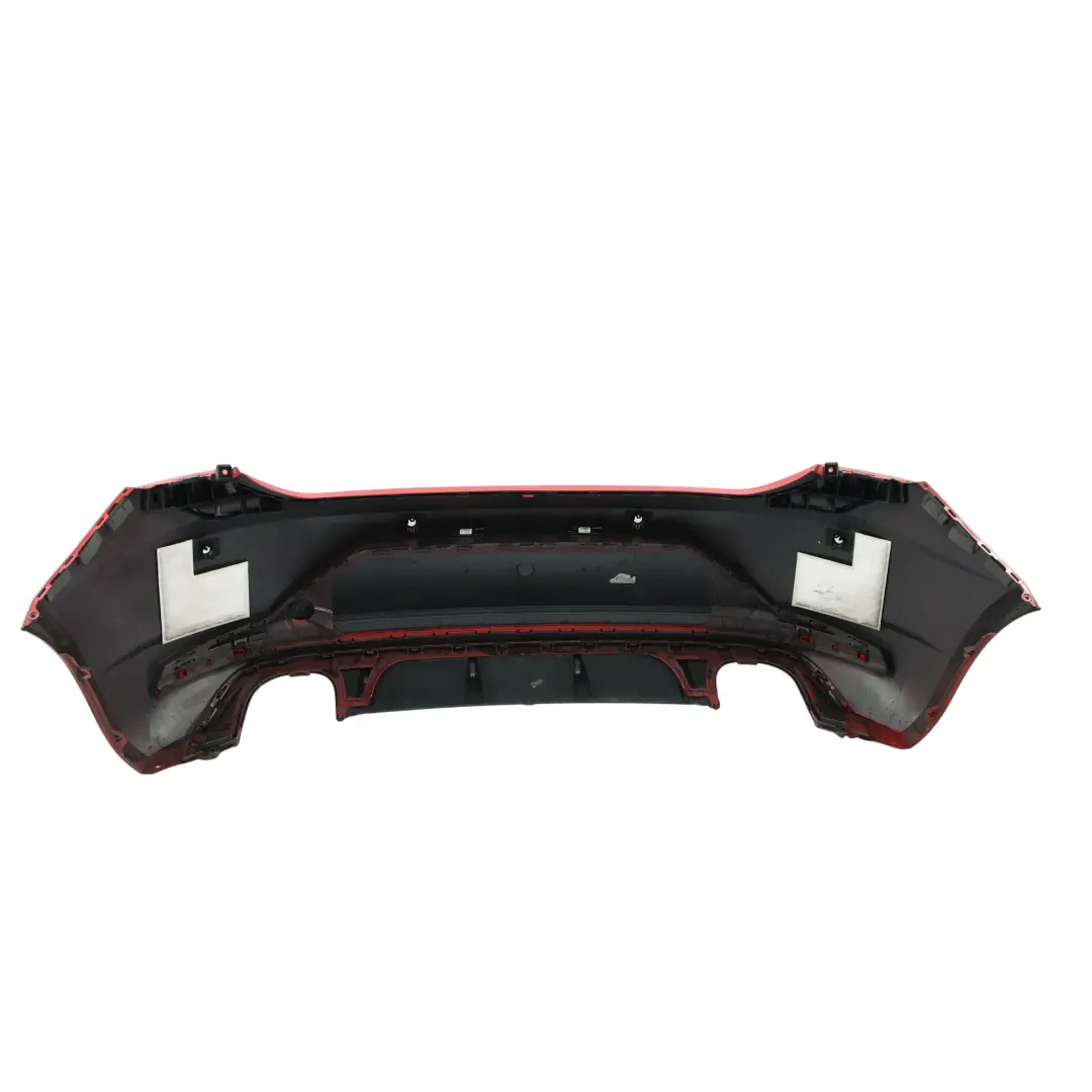 Seat Leon Mk3 Hatchback Rear Bumper Panel Cupra Cover Trim Emotion Red - S3H - SKU 5F0807421E-EMR - Part number 5F0807421E